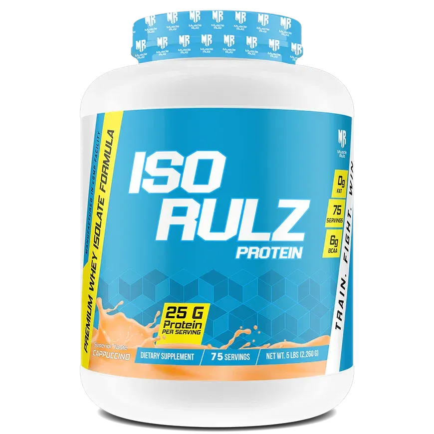 MUSCLE RULZ ISO RULZ PROTEIN 5LBS/2.26KG CAPPUCCINO