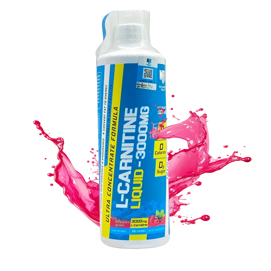 MUSCLE RULZ L-CARNITINE LIQUID 3000MG - MIX BERRIES