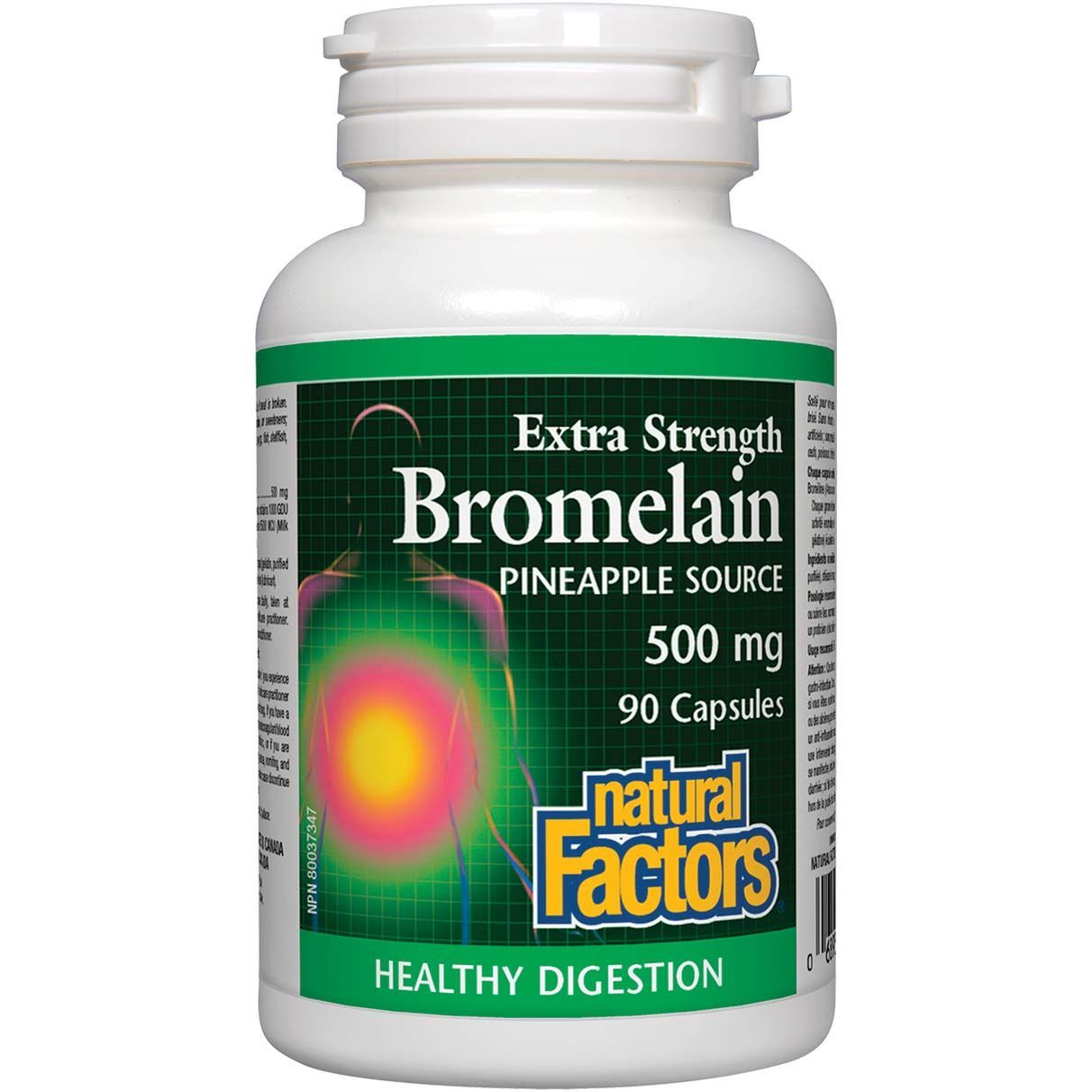 NF BROMELAIN PINEAPPLE SOURCE 500MG 90CAPS