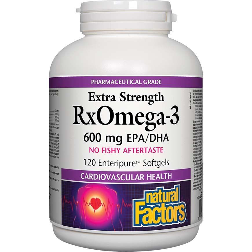 NF EXTRA STRENGTH RXOMEGA-3 600MG EPA/DHA 120SG