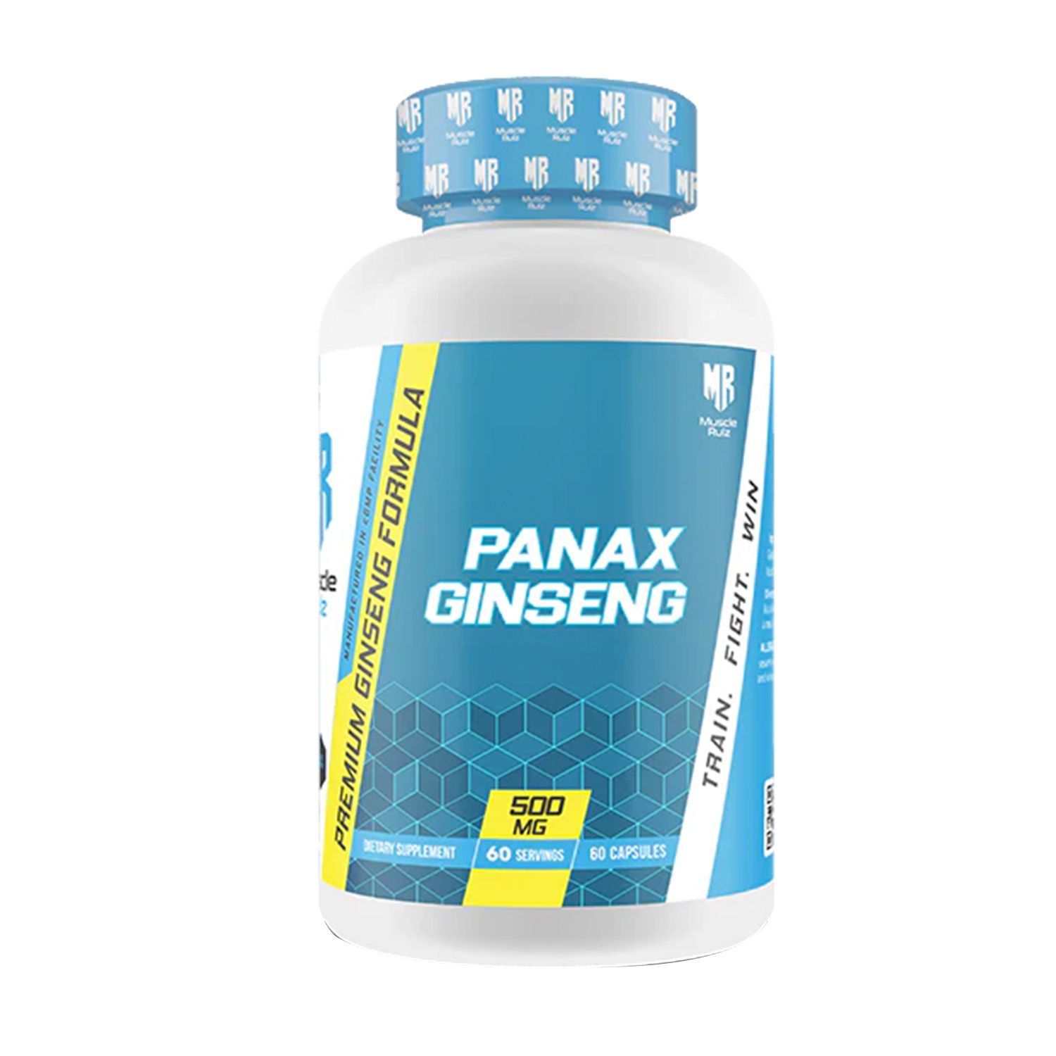 MUSCLE RULZ PANAX GINSENG 500MG 60TAB MUSCLE RULZ PANAX GINSENG 500MG 60TAB