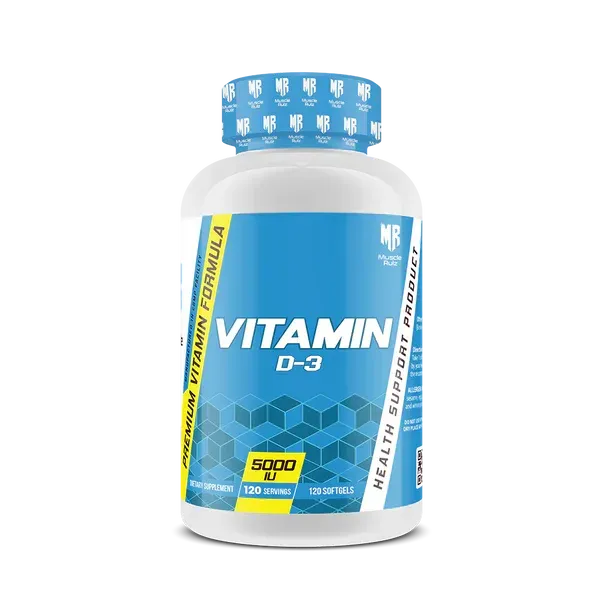 MUSCLE RULZ VITAMIN D3 5000IU 120SOFTGEL