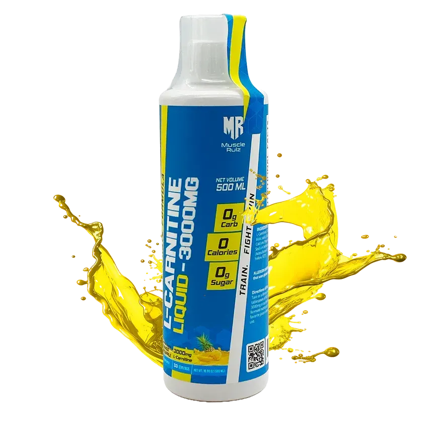 MUSCLE RULZ L-CARNITINE LIQUID 3000MG - MANGO PINEAPPLE