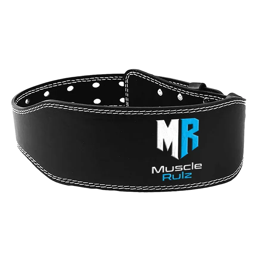 MUSCLE RULZ LEATHER BELT