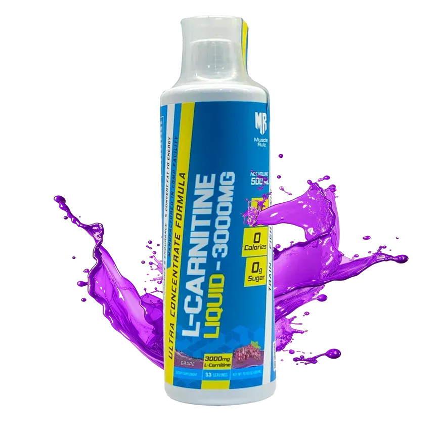 MUSCLE RULZ L-CARNITINE LIQUID 3000MG - GRAPE