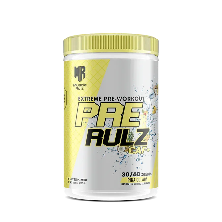 MUSCLE RULZ PRE RULZ PRE-WORKOUT 30SV PINA COLADA