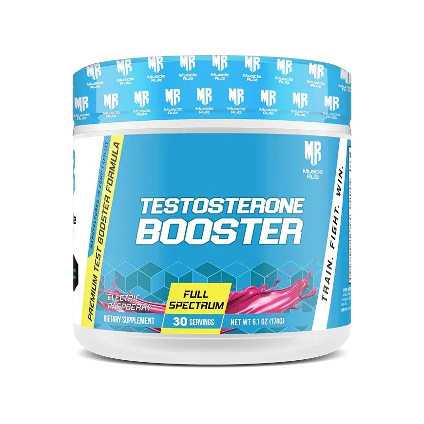 MUSCLE RULZ TESTOSTERON BOSTER ELECTRIC RASPBERRY 30 SV 174G