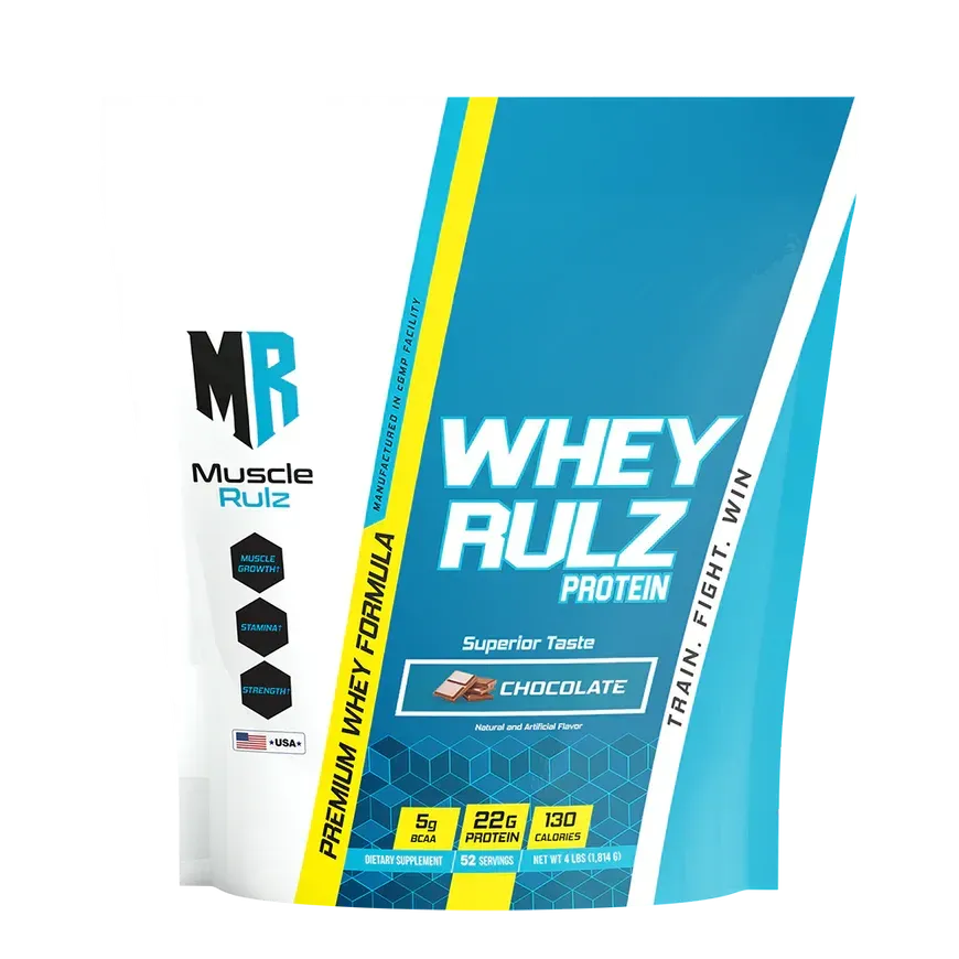 MUSCLE RULZ WHEY RULZ 4LBS CHOCOLATE