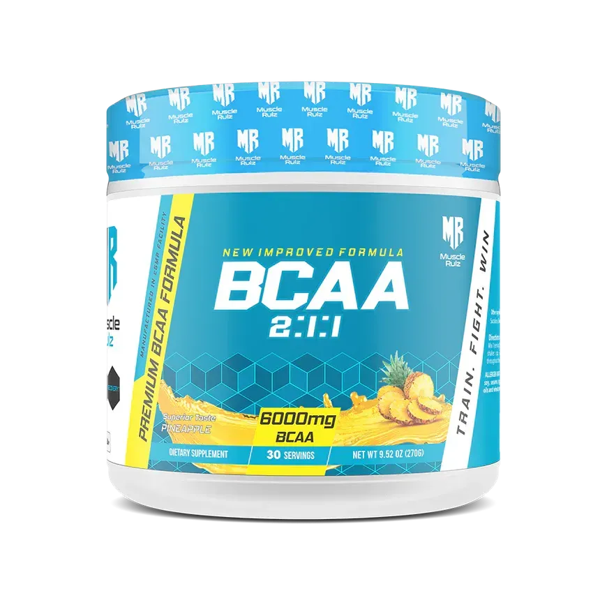MUSCLE RULZ BCAA+B6 6000MG/30SV - PINEAPPLE