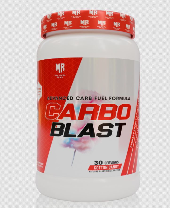 MUSCLE RULZ CARBO BLAST 30SV - COTTON CANDY