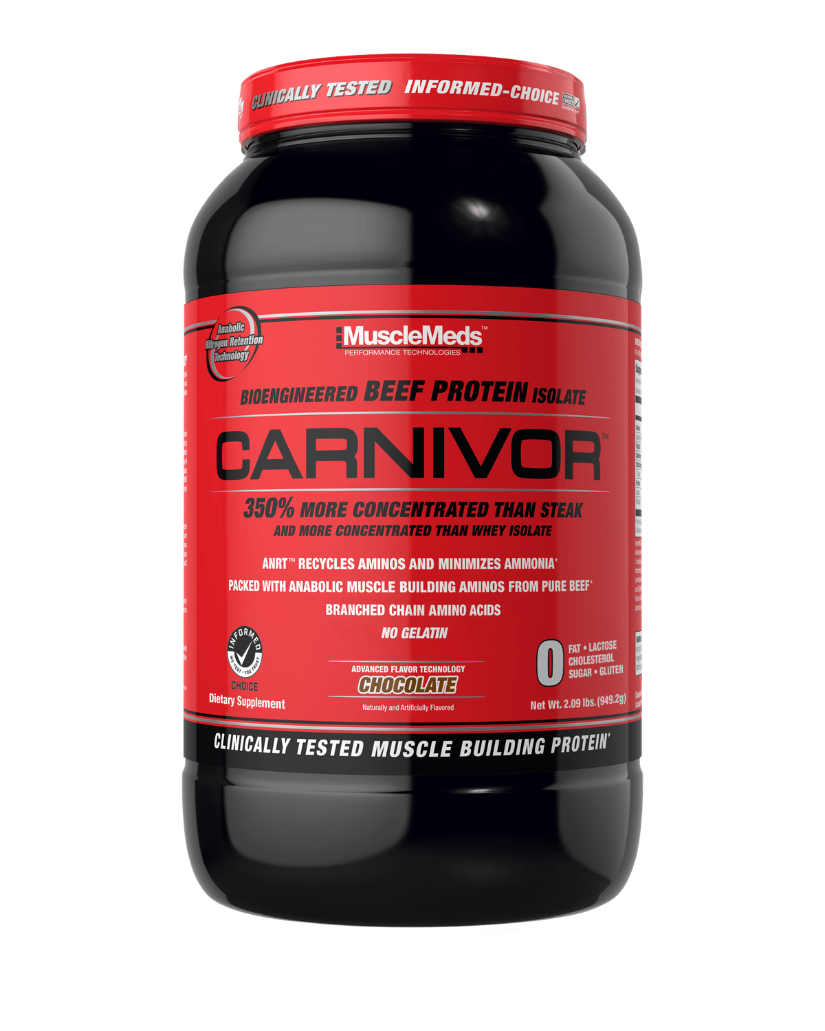 MUSCLE MEDS CARNIVOR 2LBS CHOCOLATE