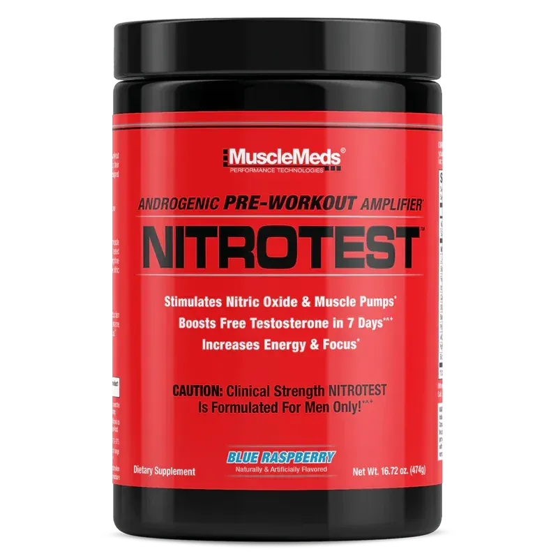 MUSCLE MEDS CARNIVOR NITRO TEST BLUE RASPBERRY