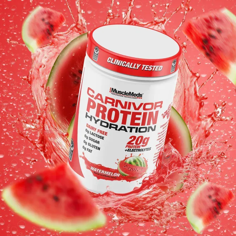MUSCLE MEDS CARNIVOR PROTEIN HYDRATION 20SV WATERMELON