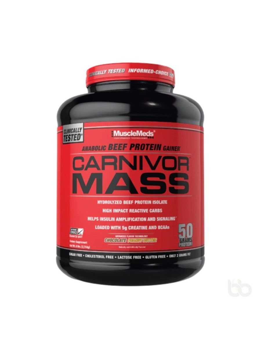 MUSCLE MEDS CARNIVOR MASS 6LBS CHOCOLATE PEANUT BUTTER