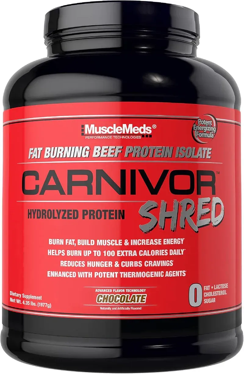 MUSCLE MEDS CARNIVOR SHRED CHOCOLATE 4LBS