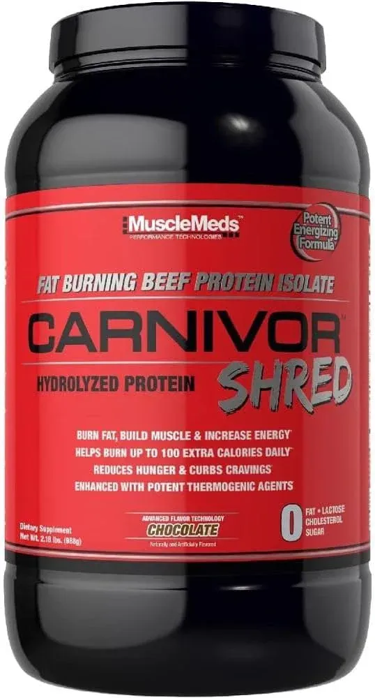 MUSCLE MEDS CARNIVOR SHRED CHOCOLATE 2LBS