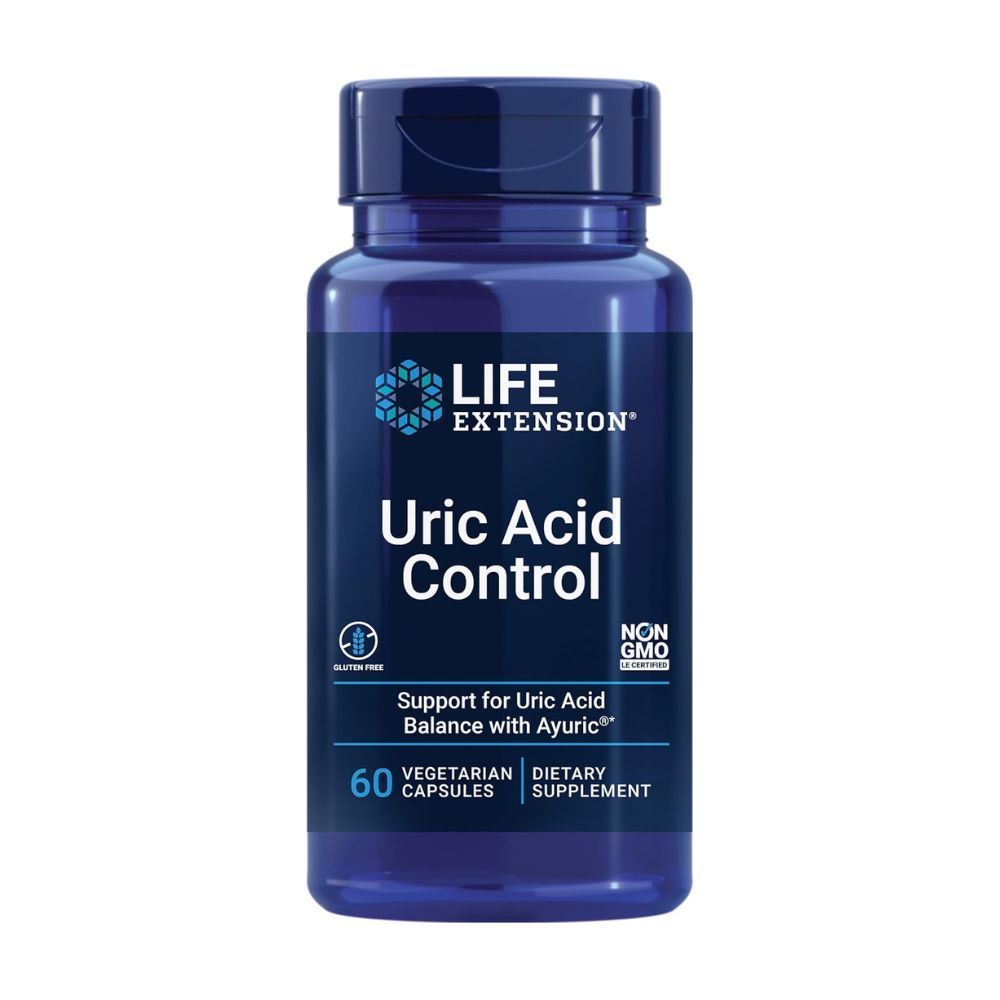 LIFE EX URIC ACID CONTROL 60VEGCAPS