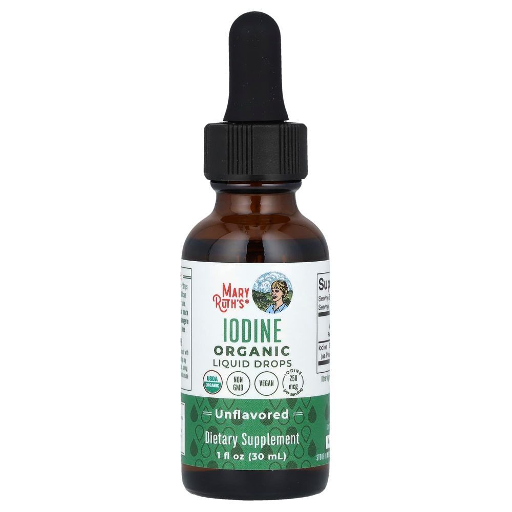 MARY R ORG IODINE DROPS UNFLAVORED 30ML