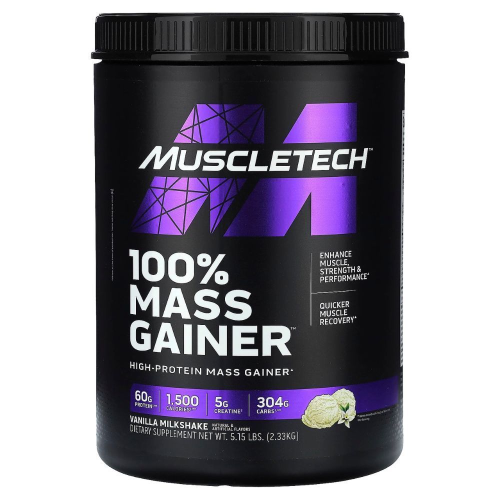 MT 100%MASS GAINER VANILLA MILKSHAKE 5.15LBS