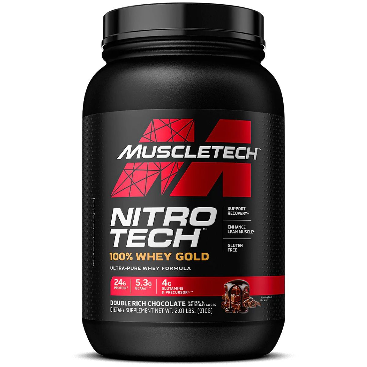 MT NITRO TECH 100% WHEY GOLD DOBL RICH CHOC 2.01LB
