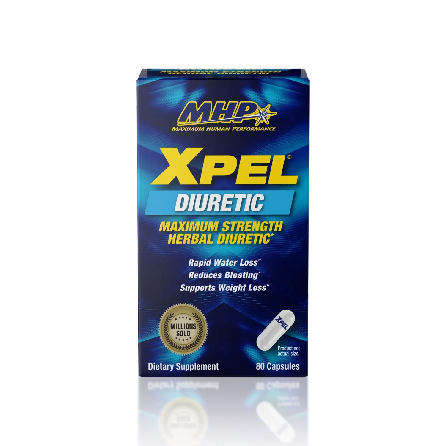 MHP XPEL 80 CAPS Herbal Diuretic