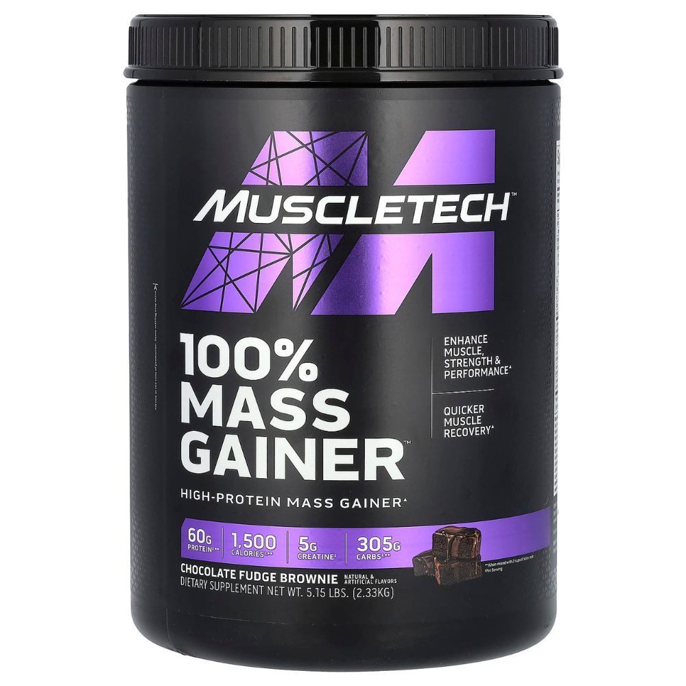 MT 100%MASS GAINER CHOCOLATE FUDGE BROWNIE 5.15LBS