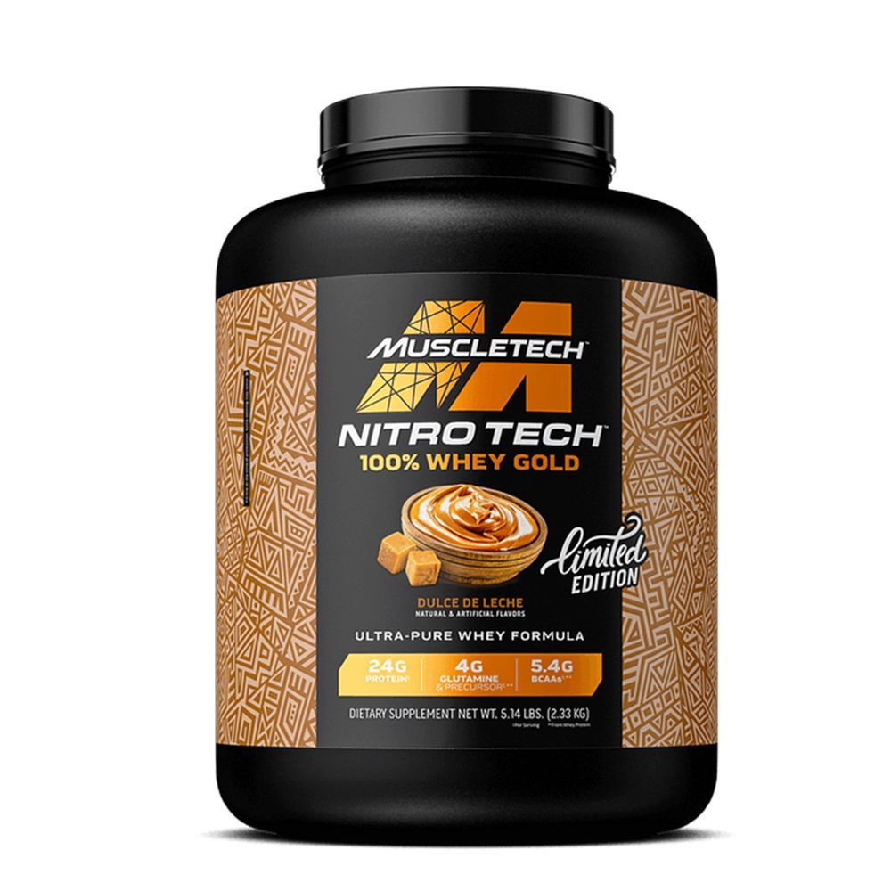 MT NITRO TECH 100% WHEY GOLD DULCE DE LECHE 5.14LB