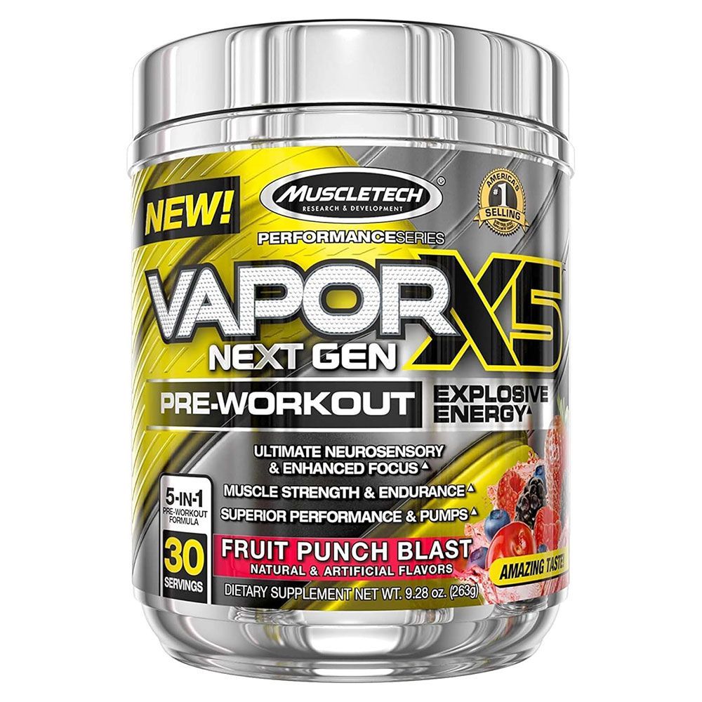 MT VAPOR X5 PRE-WORK FRUIT PUNCH BLAST 30SERV