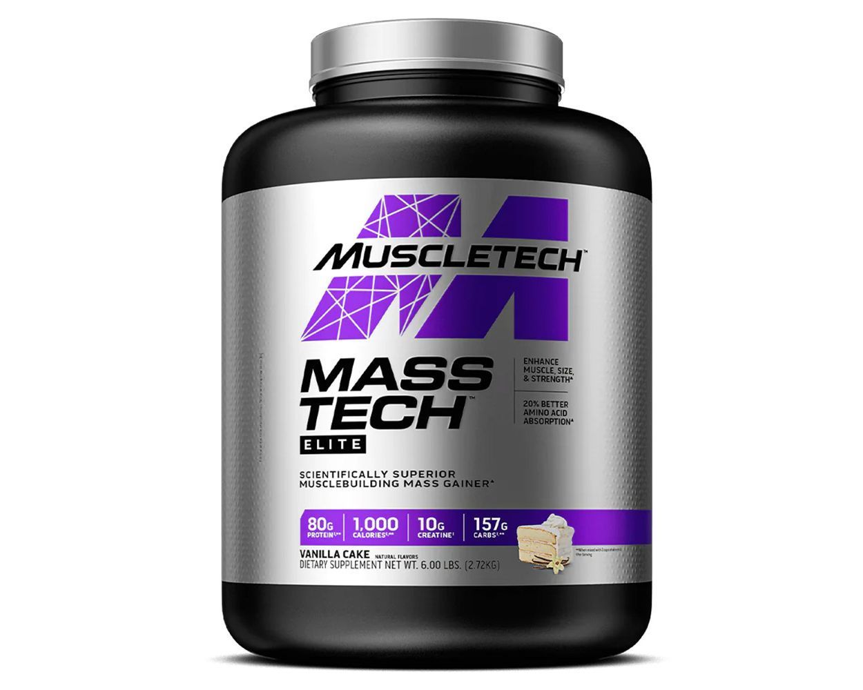 MT MASS TECH ELITE VANILLA CAKE 6LB