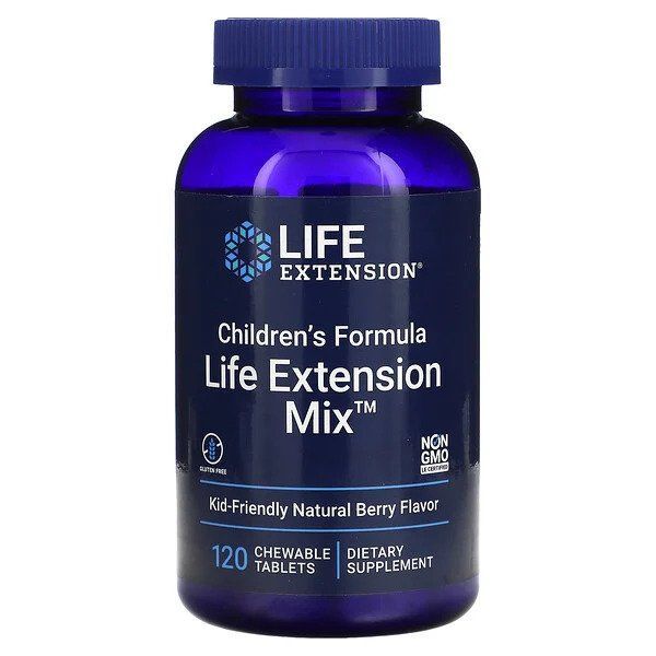 LIFE EX CHILDREN'S FORMULA,MIX BERRY 120CHEW TAB
