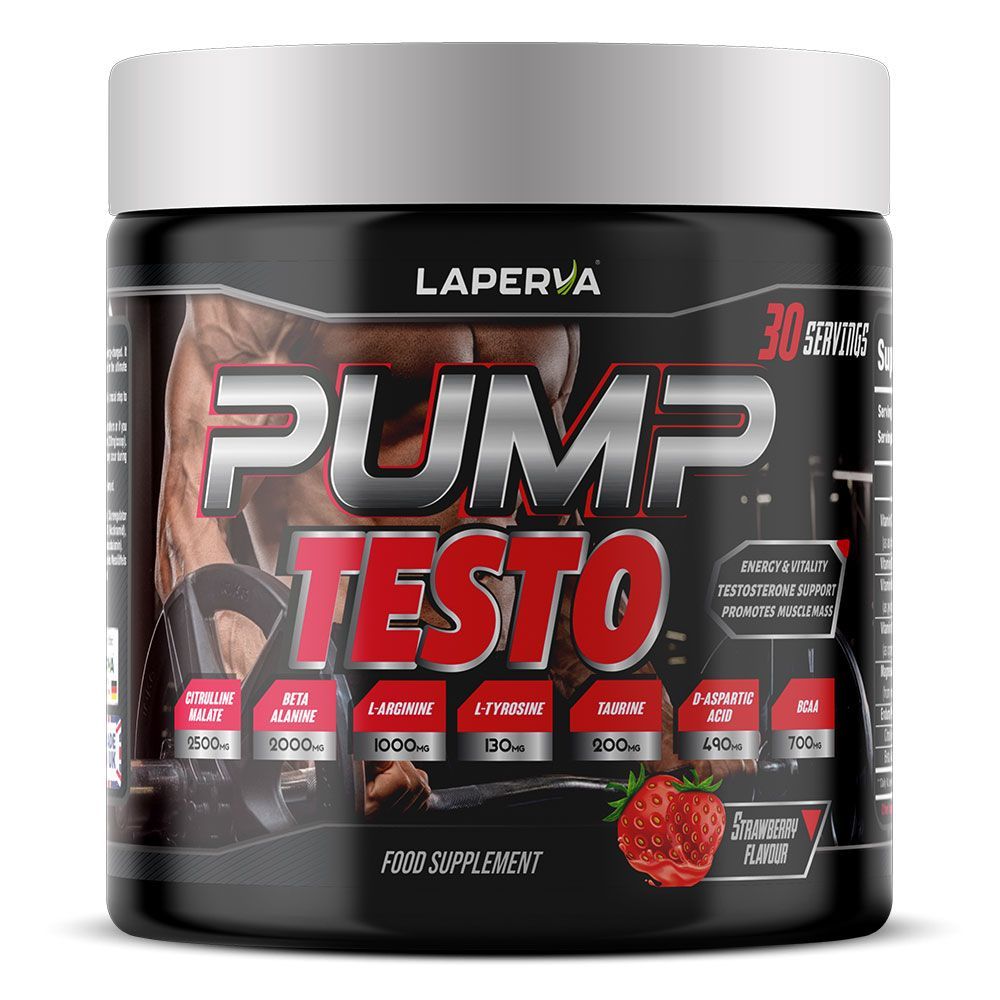 LAPERVA PUMP TESTO STRWBERY FLAVOUR 300G