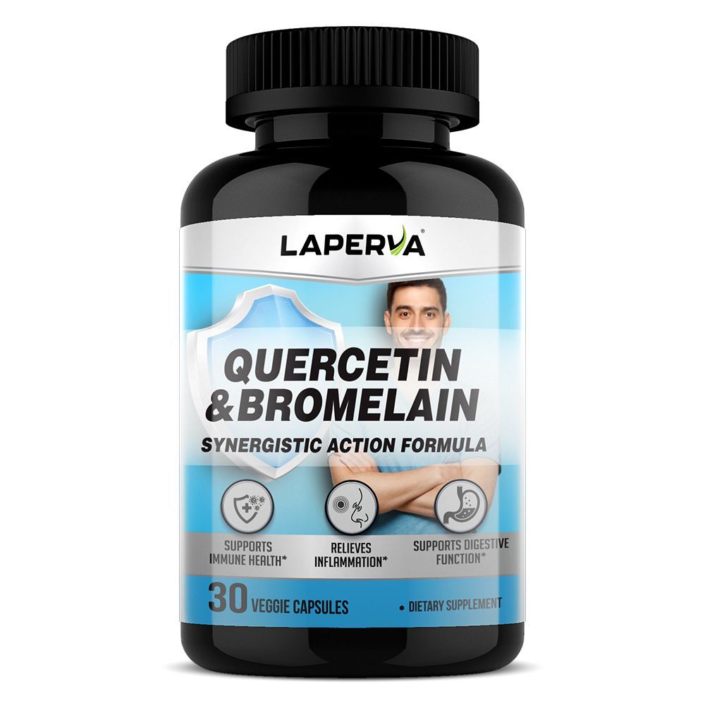 LAPERVA QUERCETIN & BROMELAIN 30VCAPS