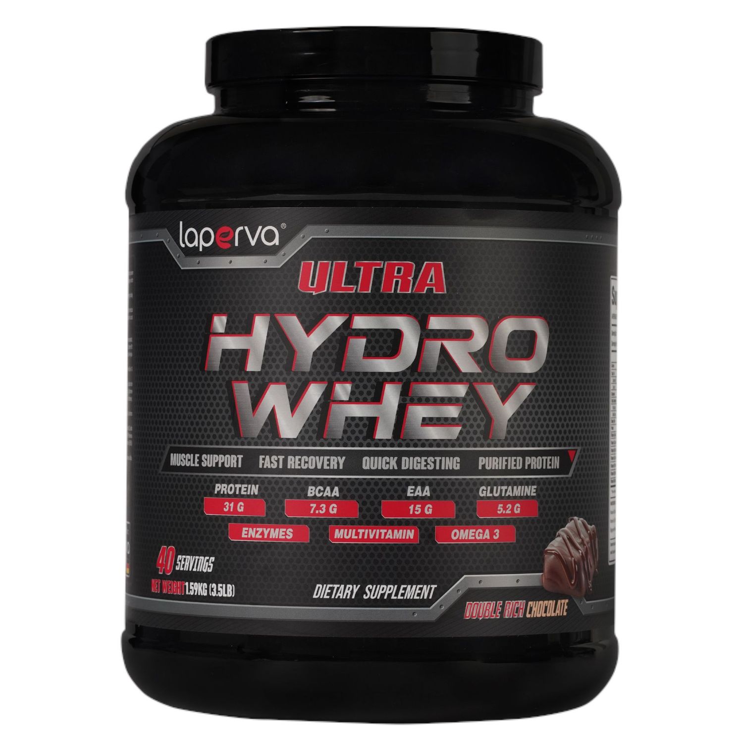 LAPERVA ULTRA HYDRO WHEY D RICH CHOCOLATE 3.5LB