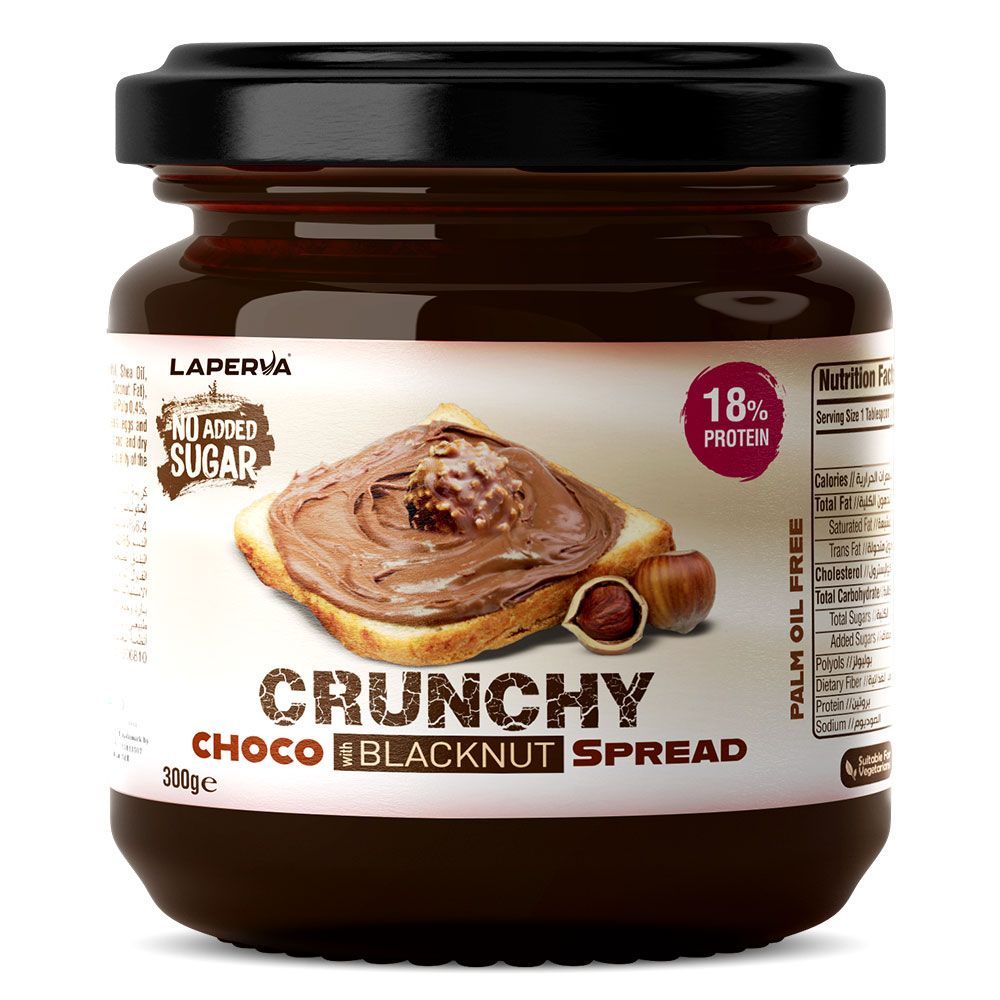 LAP NO ADDED SUGAR CRUNCH CHOCSPREAD  NUT 300G