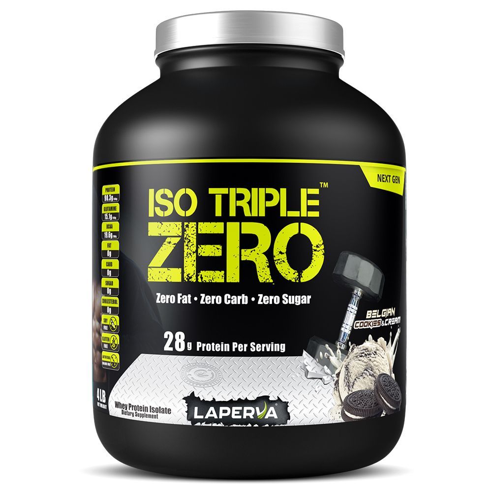 LAPERVA ISO TRIPLE ZERO BELGAIN COKIES & CREAM 4LB