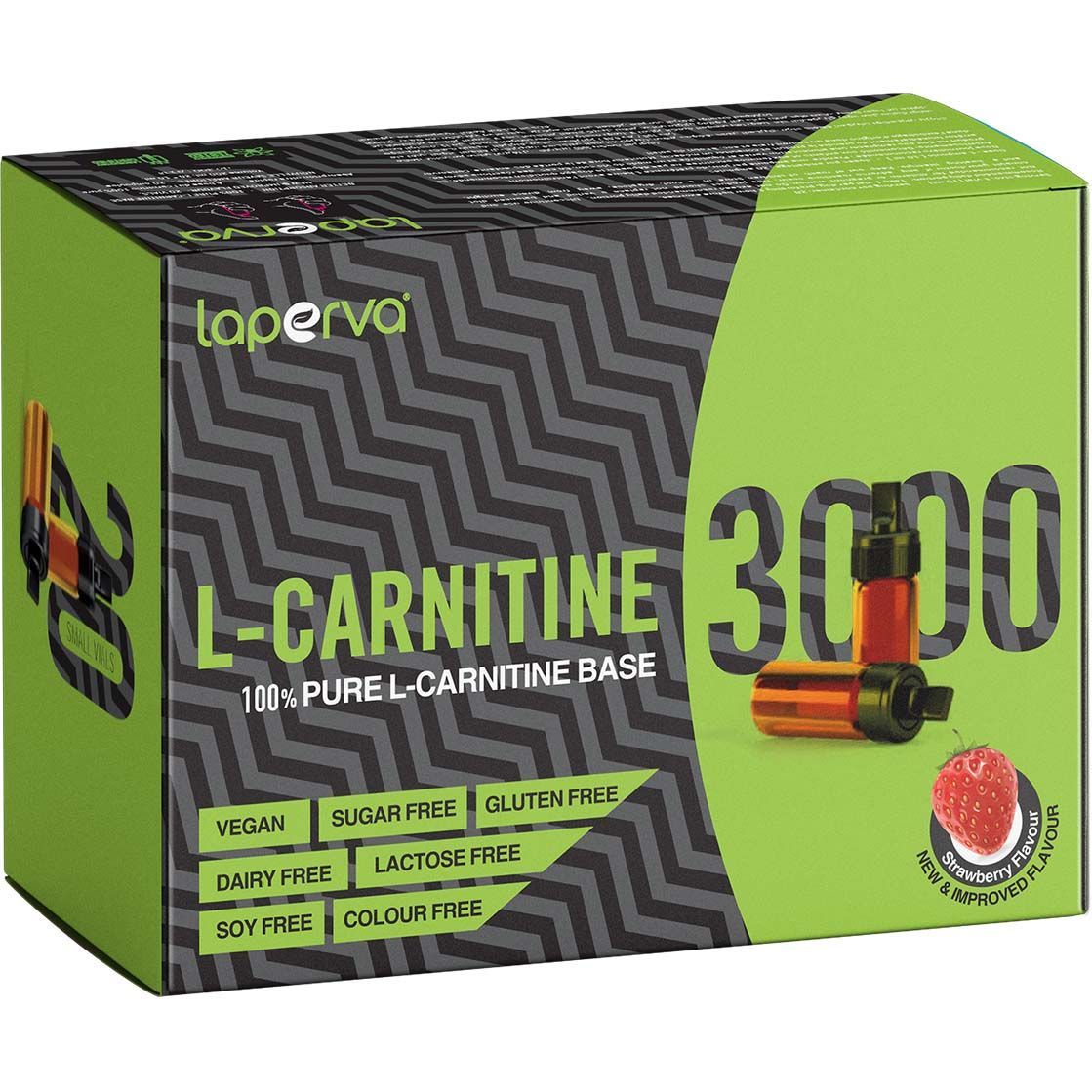 LAPERVA L-CARNITINE 3000 20VIALS STRAWBERRY