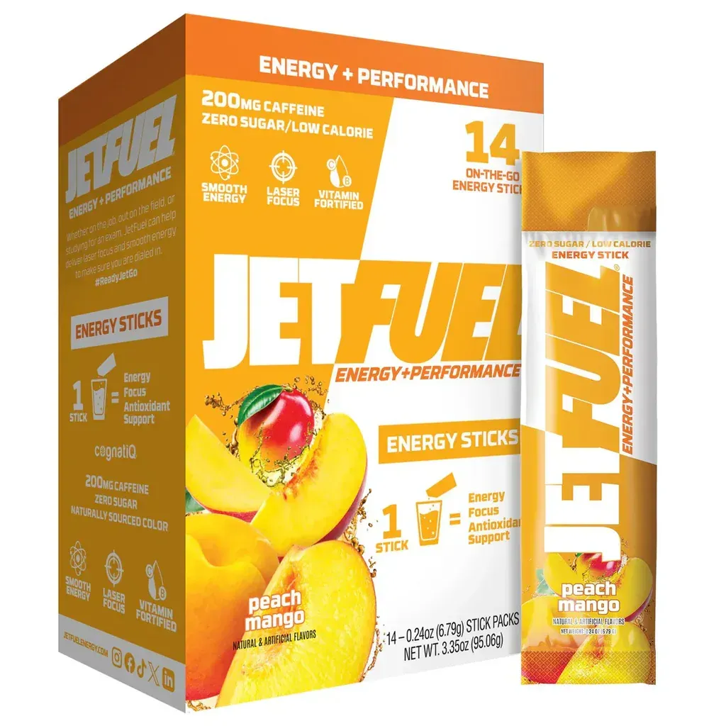 GAT JETFUEL ENERGY DRINK PEACH MANGO (SINGLE PIECE)