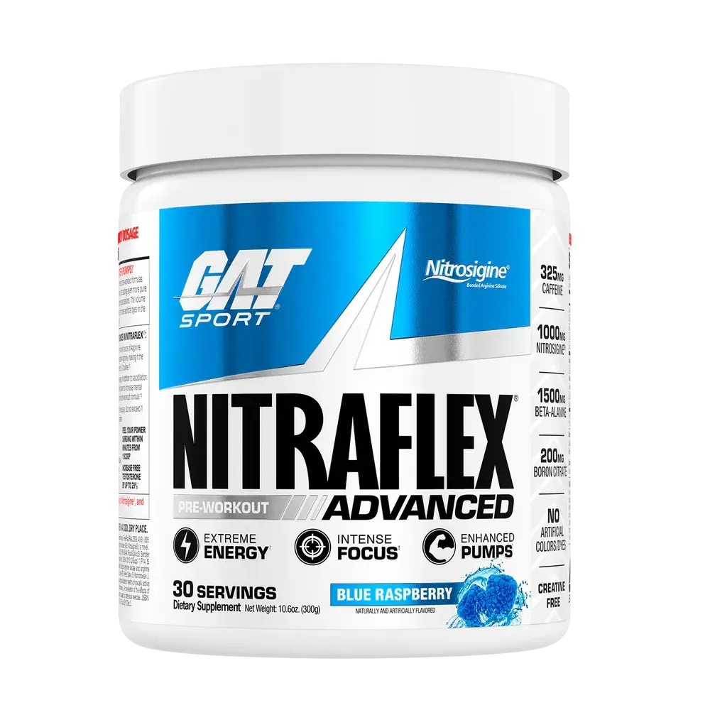 GAT NITRAFLEX ORIGINAL 30SV - BLUE RASPBERRY