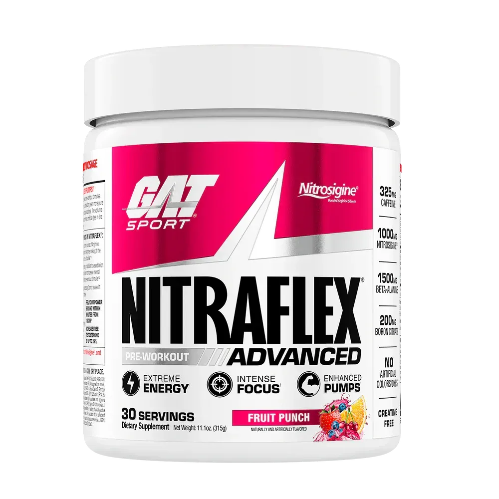 GAT NITRAFLEX ORIGINAL 30SV - FRUIT PUNCH