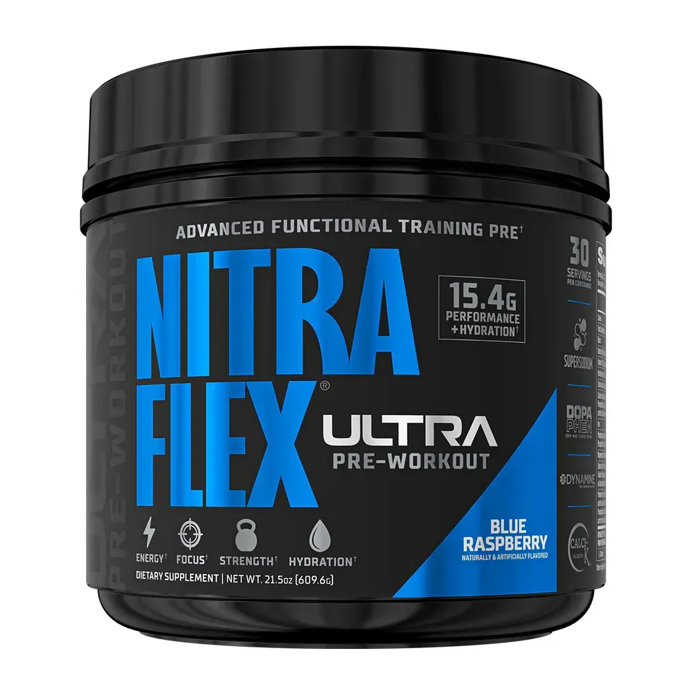 GAT NITRAFLEX ULTRA PRE WORKOUT 611G 30SV - BLUE RASPBERRY GAT NITRAFLEX ULTRA PRE WORKOUT 611G 30SV - BLUE RASPBERRY