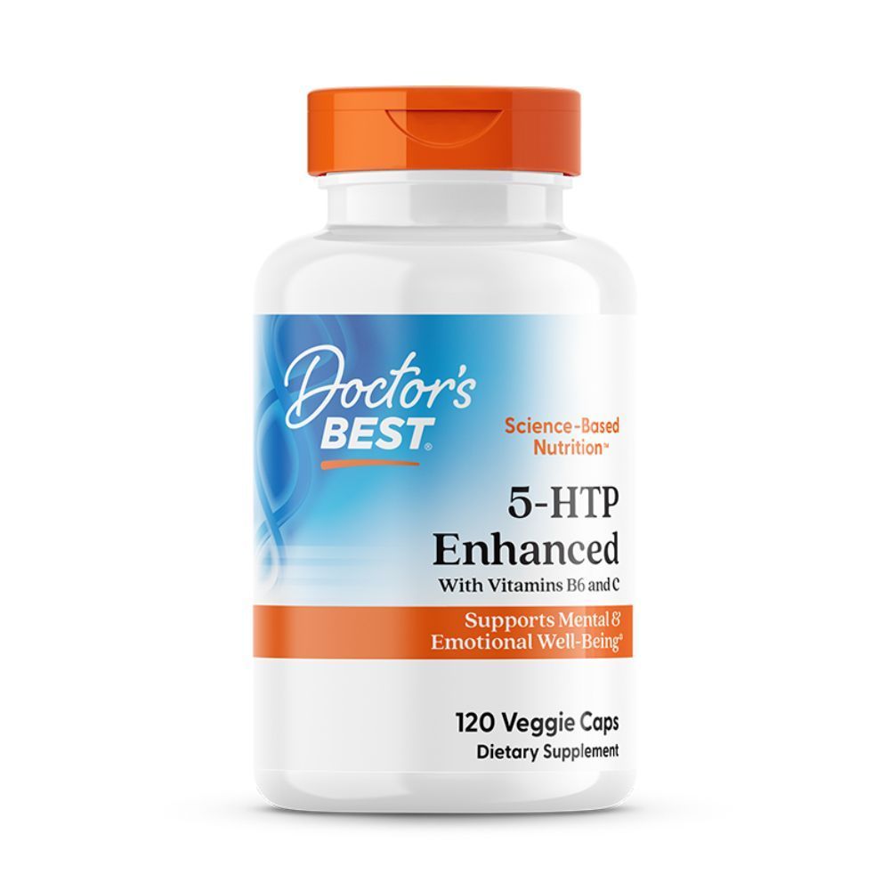 DR BEST 5-HTP ENHANCED WITH VIT B6 & C 120VCAPS