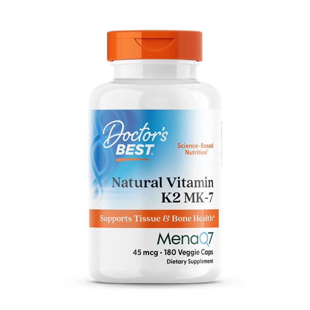 DR BEST NATURAL VITAMIN K2 MK-7 45MCG 180VCAPS