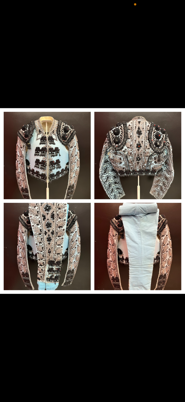 TRAJES AZABACHE/BLANCO