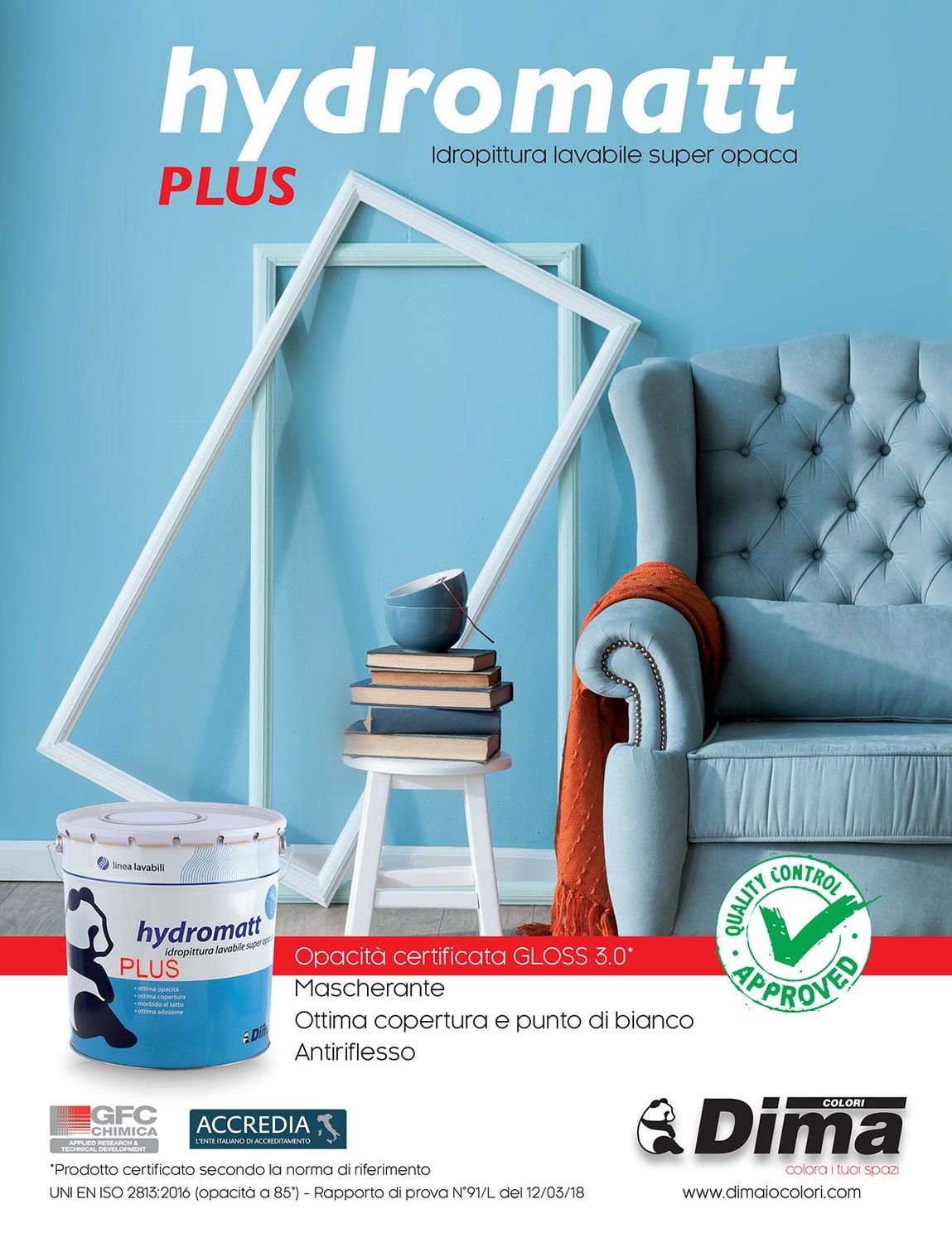 HYDROMATT PLUS BIANCO LT 13