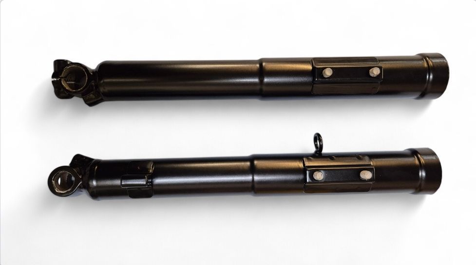 Gabelrohr / Standrohr (2 Teile), Pulverbeschichtung