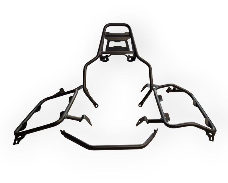 BMW GS Kofferhalter komplett, Pulverbeschichtung