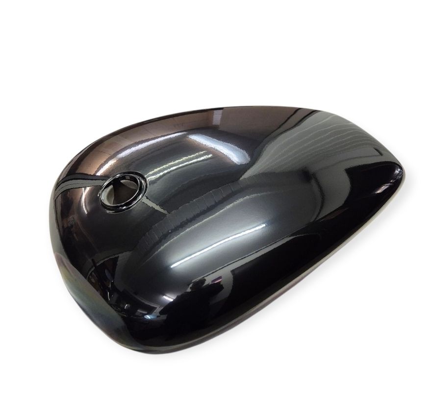 Tank Motorrad, Pulverbeschichtung