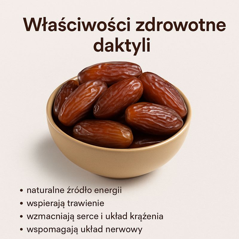 Właściwości zdrowotne daktyli