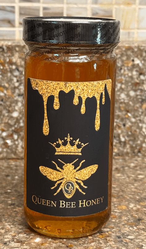 Queen Bee Honey ~ Regular 8 oz