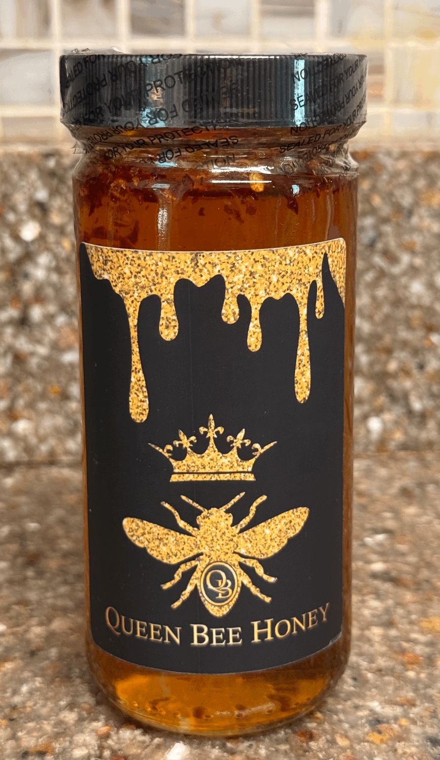 Queen Bee Honey ~ Habanero Pepper 8 oz